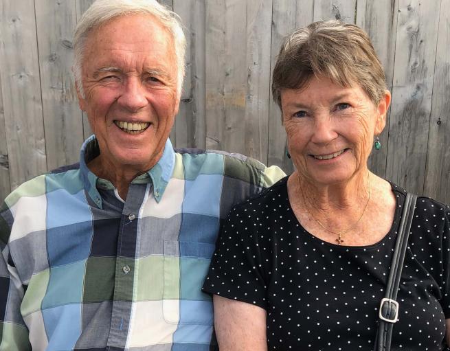 Thomas McMullin and Ruth McMullin ’79 MPPM
