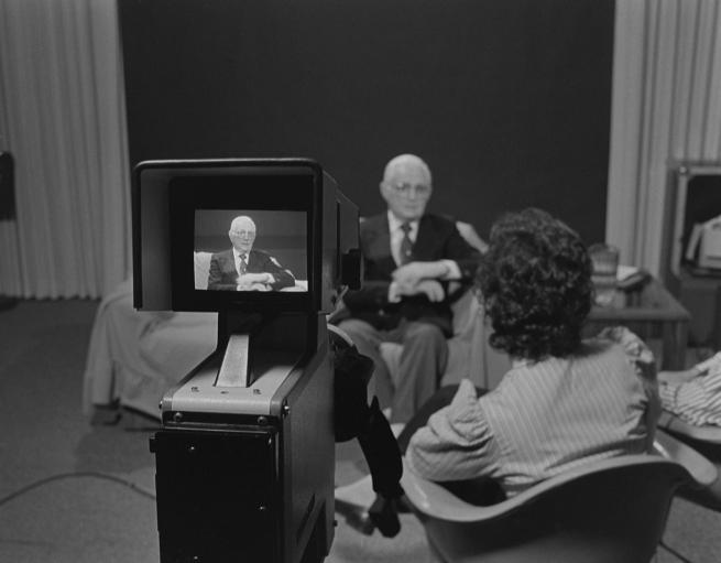 Testimony taping of concentration camp survivor Pierre T. in 1987