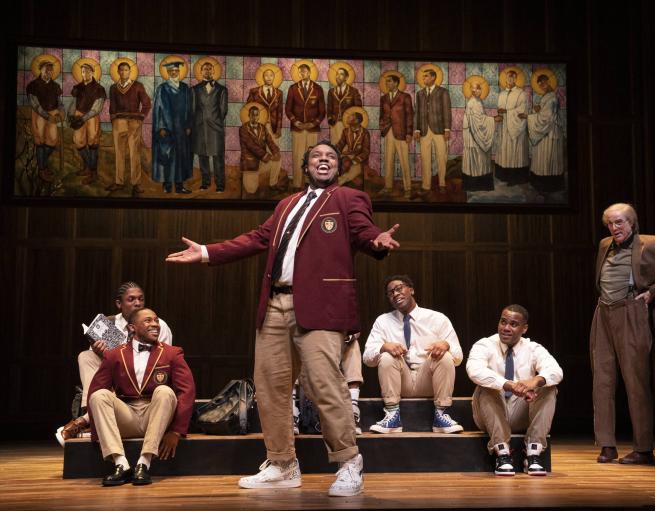 A scene from Choir Boy by Tarell Alvin McCraney ’07