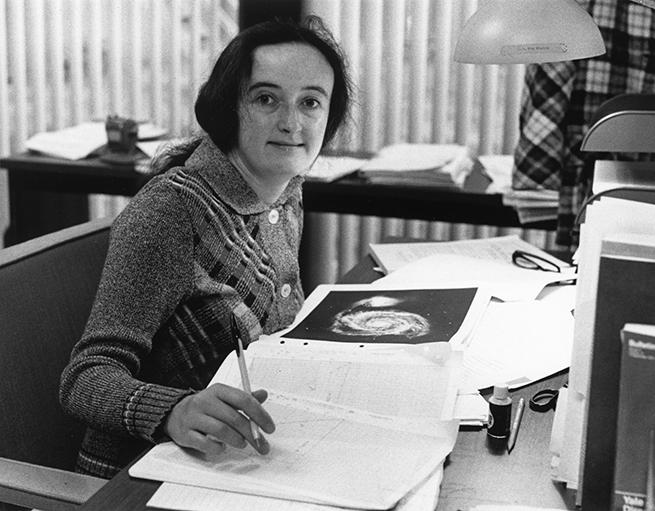 Beatrice Tinsley at Yale in 1976