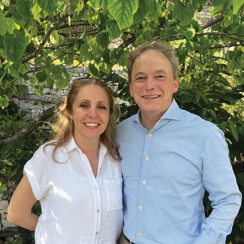 Sabrina and John Foster P’25