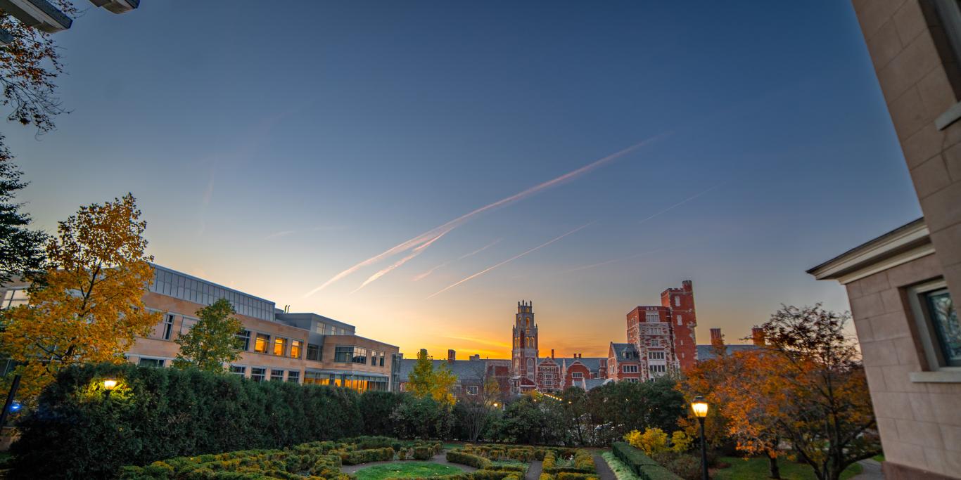 Yale campus background