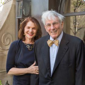 Lois Chiles and Richard Gilder ’54
