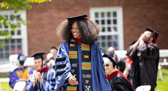 YDS graduates celebrating commencement