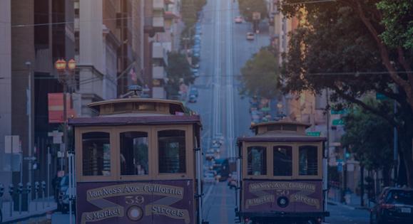 Streetcars in San Francisco