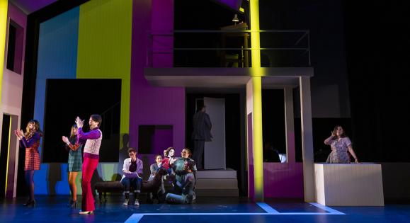 David Geffen School of Drama students perform on stage