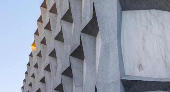 Architectural detail on the Yale University campus