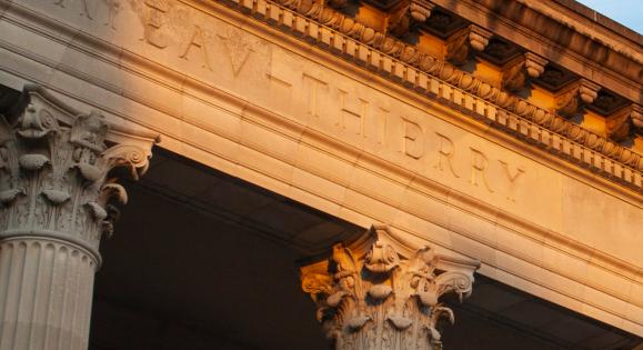 Architectural detail on the Yale Universtiy campus