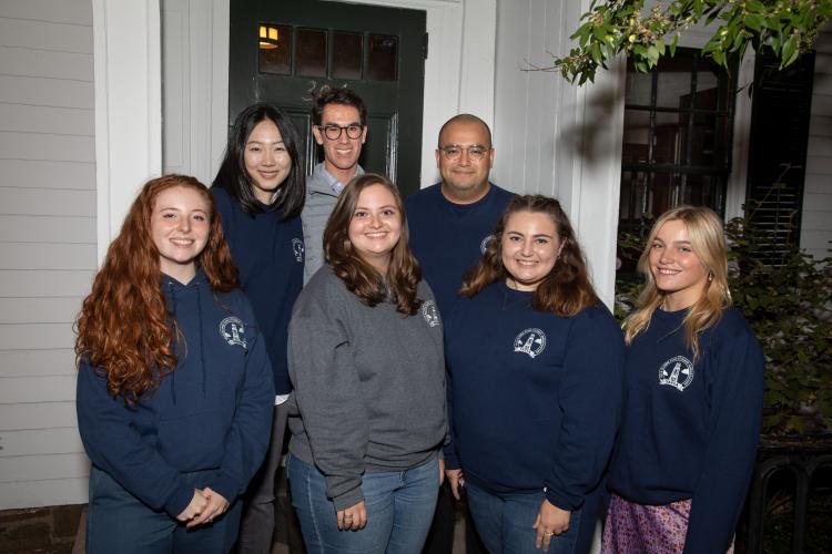 Members of Yale Alumni Fund Student Ambassadors (YAFSA)